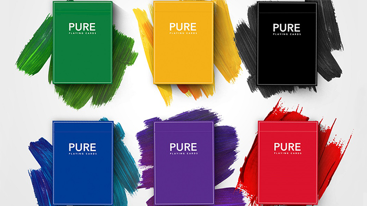 Pure, Blue Playing Cards