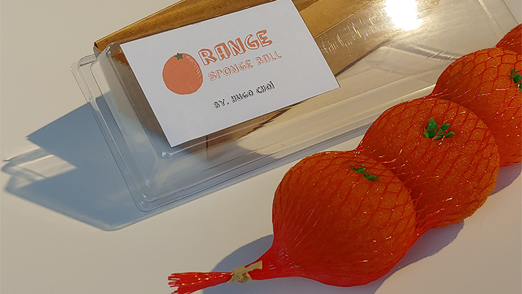 Fruit Sponge Ball, Orange by Hugo Choi