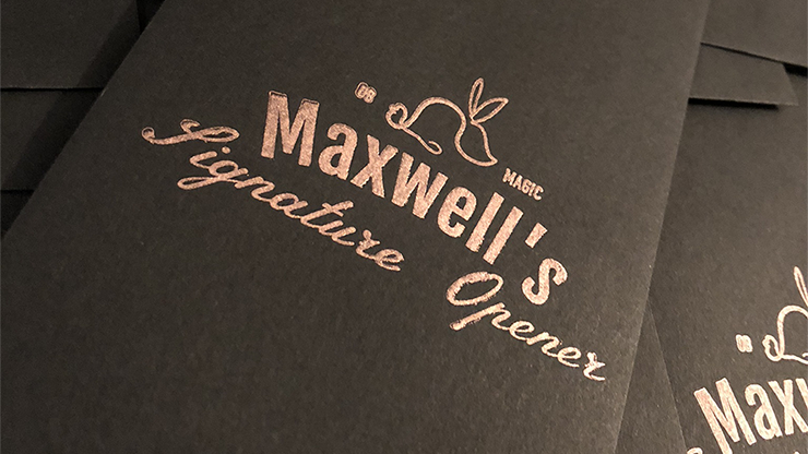 Maxwell';s Signature Opener, Gimmicks and Online Instructions by The Other Brothers