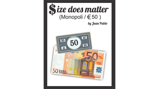 Size Does Matter MONOPOLY EURO, Gimmicks and Online Instructions by Juan Pablo Magic