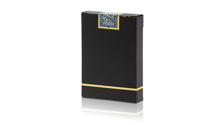 Limited Edition Butterfly Playing Cards Marked, Black and Gold by Ondrej Psenicka
