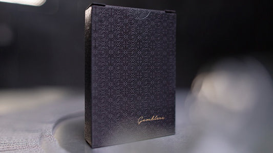 Gambler';s Playing Cards, Borderless Black by Christofer Lacoste and Drop Thirty Two