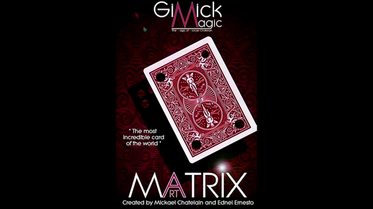 MATRIX ART Red by Mickael Chatelain
