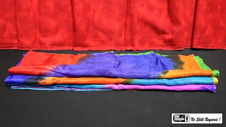 Production Silk Rainbow, 36 inch X 36 inch by Mr. Magic