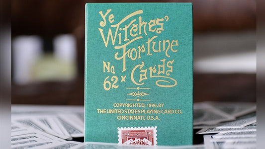 Limited Edition Ye Witches'; Fortune Cards, 2 Way Back Green Box