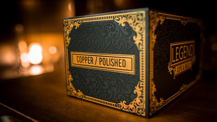 LEGEND Cups and Balls, Copper/Polished by Murphy';s Magic