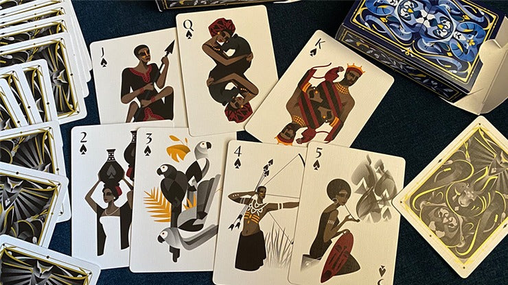 5th Kingdom Semi-Transformation, Artist Standard Edition Black 1 Way Playing Cards
