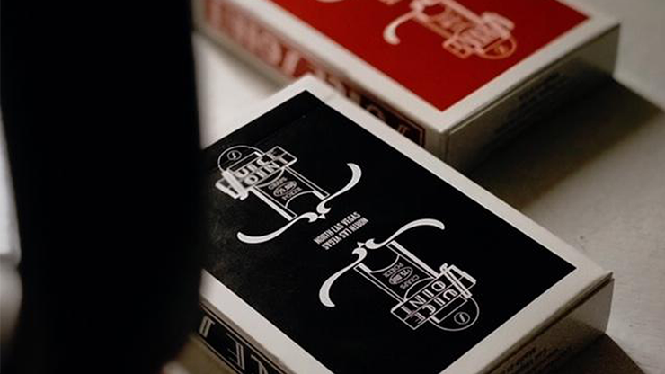Juice Joint, Black Playing Cards by Michael McClure