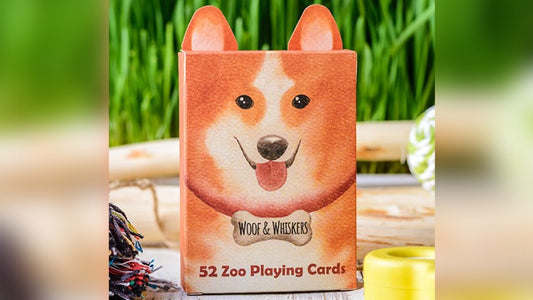Zoo 52, Woof Whiskers Playing Cards by Elephant Playing Cards