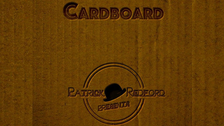 CARDBOARD The Book by Patrick G. Redford