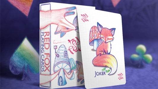 Red Fox Playing Cards, Purple