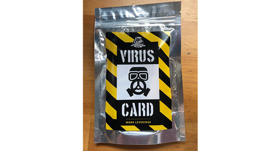 The Virus Card, Gimmicks and Online Instructions by Mark Leveridge and Kaymar Magic