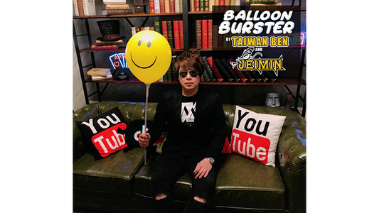Balloon Burster, Gimmick and Online Instructions by Taiwan Ben and Jeimin Lee