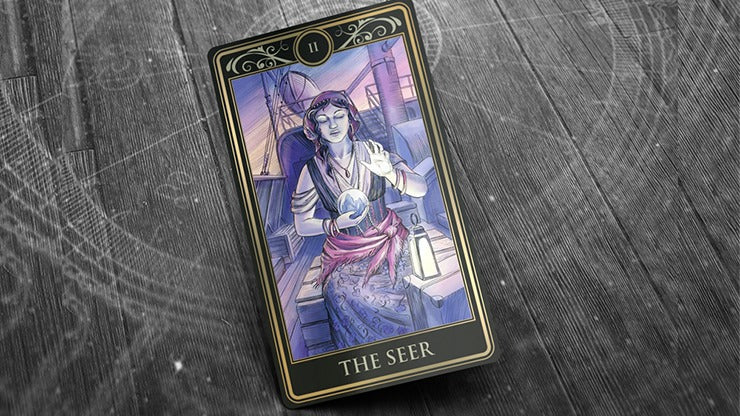 Deluxe Titanic Tarot Cards, Wood Box and Boarding Pass