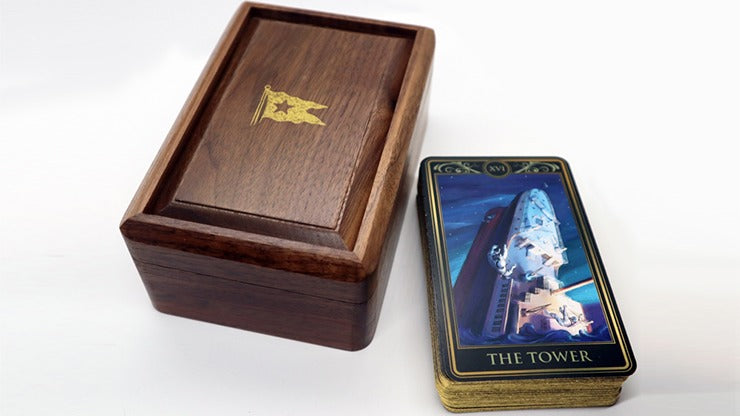 Deluxe Titanic Tarot Cards, Wood Box and Boarding Pass