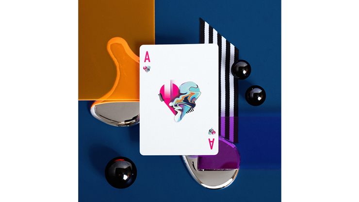 Oblique Gilded Playing Cards by CardCutz