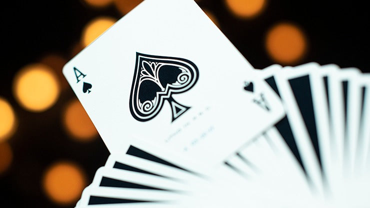 Vintage Feel Jerry';s Nuggets, Black Playing Cards