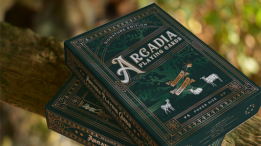 The Arcadia Signature Edition, Green Playing Cards by Arcadia Playing Cards