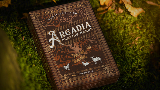 The Arcadia Signature Edition, Brown Playing Cards by Arcadia Playing Cards