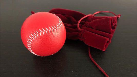 Final Load Ball Leather, 5.7 cm Red by Leo Smetsers
