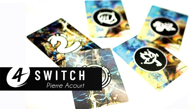 4 Switch, Gimmicks and Online Instructions by Pierre Acourt & Magic Dream