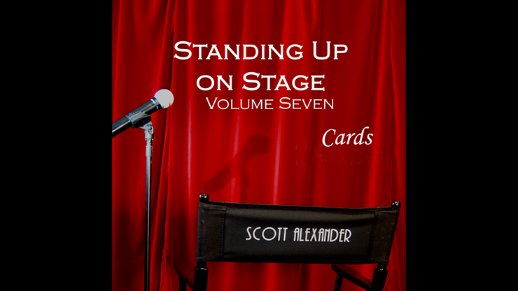 Standing Up On Stage V7 CARDS by Scott Alexander