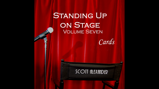 Standing Up On Stage V7 CARDS by Scott Alexander