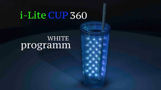 I-Lite Cup 360 White by Victor Voitko (Gimmick and Online Instructions)