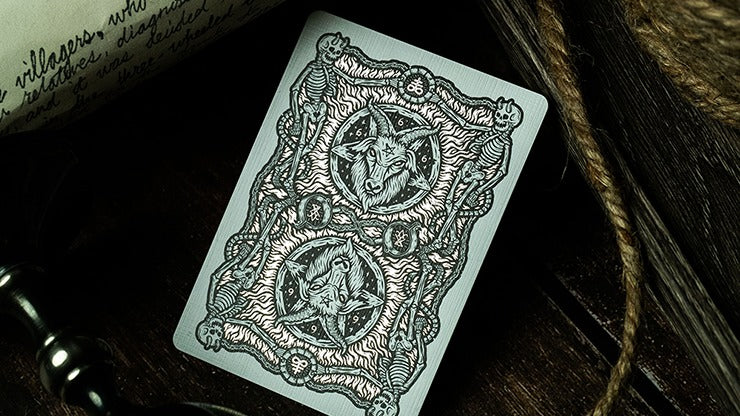 666 Dark Reserves, Silver Foil Playing Cards