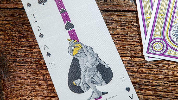 Florentia Aeterna, Set Playing Cards by Elettra Deganello