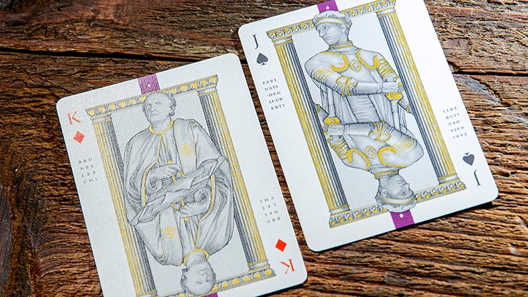Florentia Aeterna, Set Playing Cards by Elettra Deganello