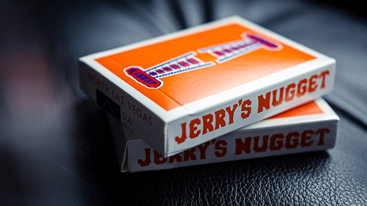 Vintage Feel Jerry';s Nuggets, Orange Playing Cards