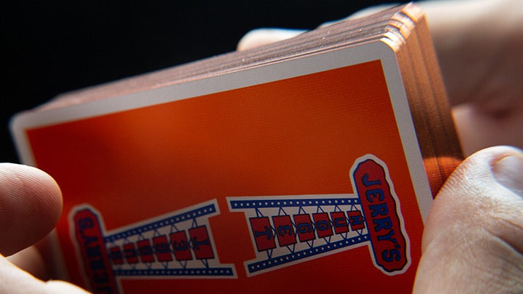 Gilded Vintage Feel Jerry';s Nuggets, Orange Playing Cards