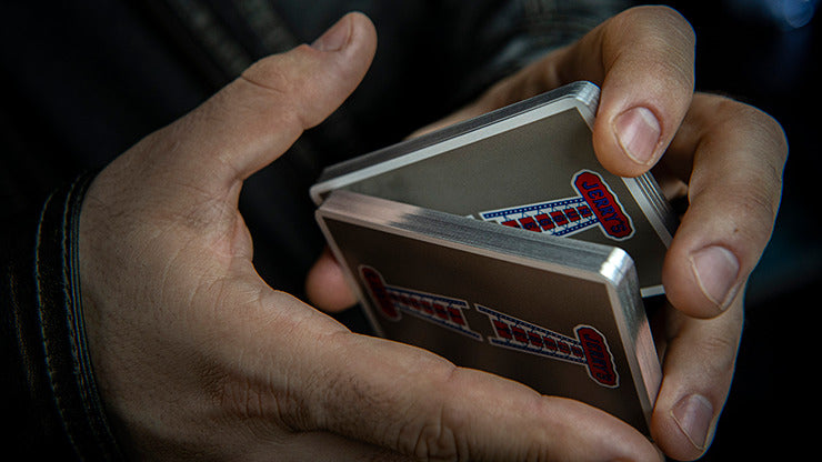 Gilded Vintage Feel Jerry';s Nuggets, Steel Playing Cards