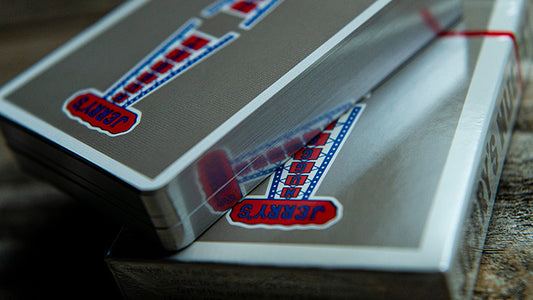 Gilded Vintage Feel Jerry';s Nuggets, Steel Playing Cards