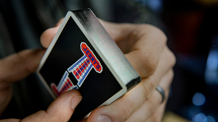 Gilded Vintage Feel Jerry';s Nuggets, Black Playing Cards