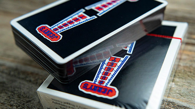 Gilded Vintage Feel Jerry';s Nuggets, Black Playing Cards