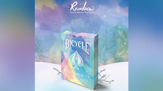 Bicycle Rainbow, Cedar Playing Cards by TCC