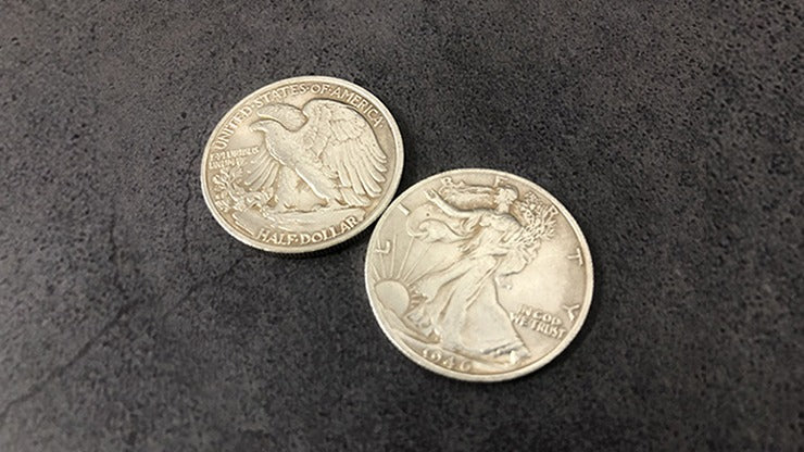 POWER COIN, Walking Liberty by Himitsu Magic