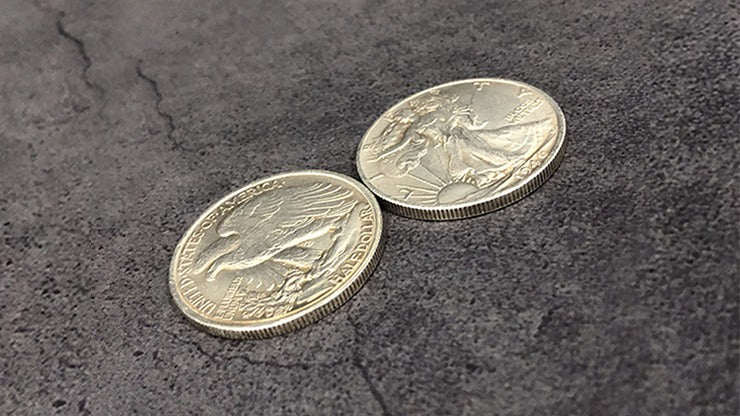 POWER COIN, Walking Liberty by Himitsu Magic