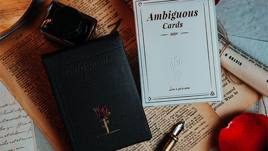Ambiguous, Black Playing Cards