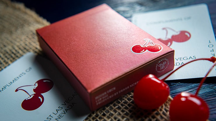 Cherry Casino House Deck Playing Cards, Reno Red by Pure Imagination Projects