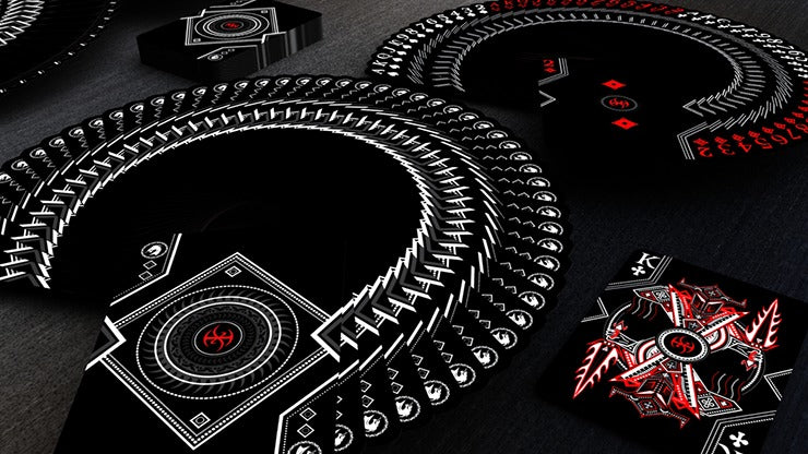 Black Platinum Lordz Playing Cards, Foil