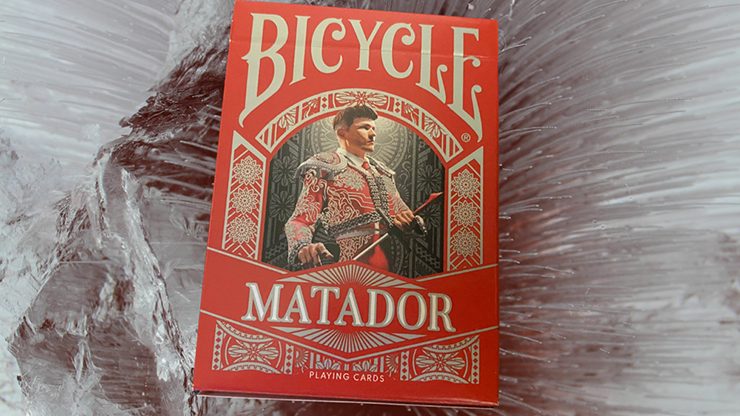 Bicycle Matador, Red Gilded Playing Cards