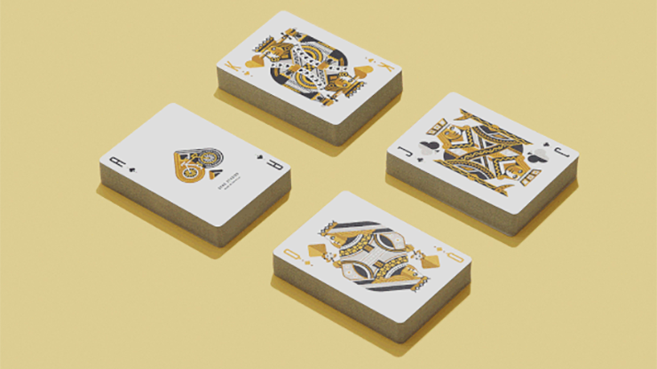 DKNG, Yellow Wheel Playing Cards by Art of Play