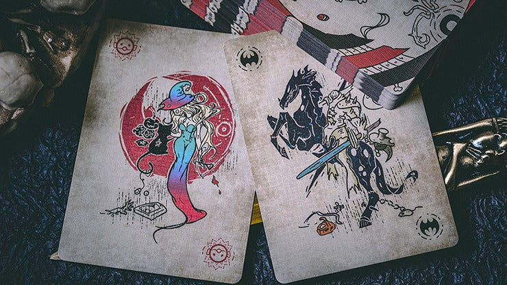 Under the Skin, Color Edition Playing Cards by Acelion