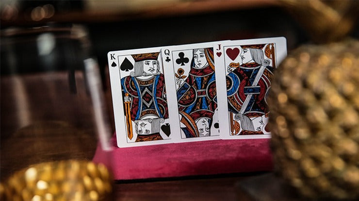 Luxury Sword T, Red Playing Cards by TCC