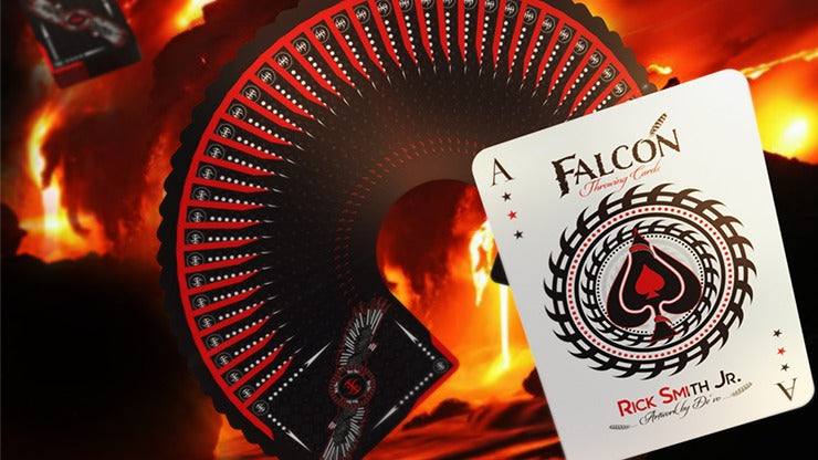 Falcon Razors Throwing Cards by Rick Smith Jr. and De';vo