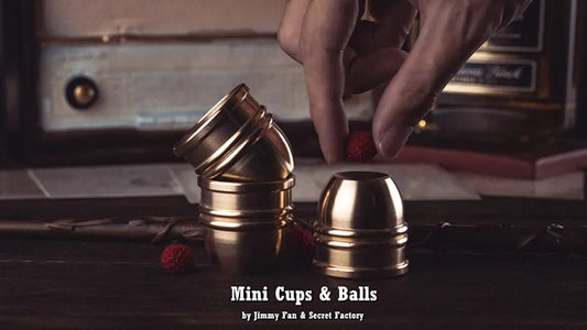 Mini Cups and Balls, Brass by Secret Factory