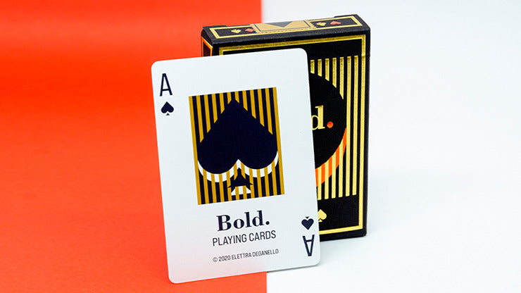Bold, Deluxe Edition Playing Cards by Elettra Deganello